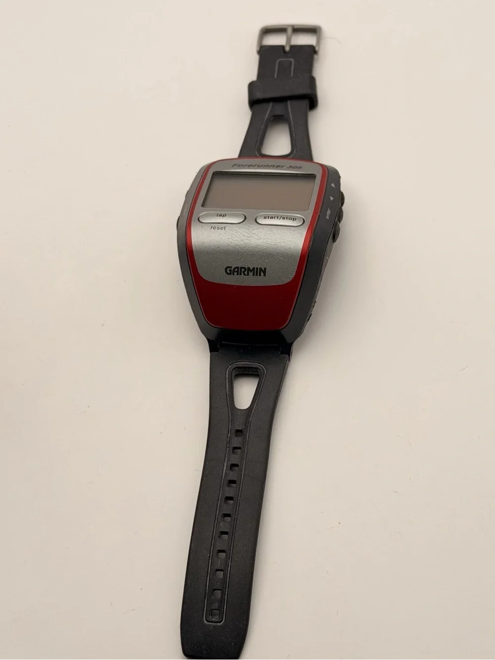 Garmin Forerunner 305, Red & Black, Parts, No Charger